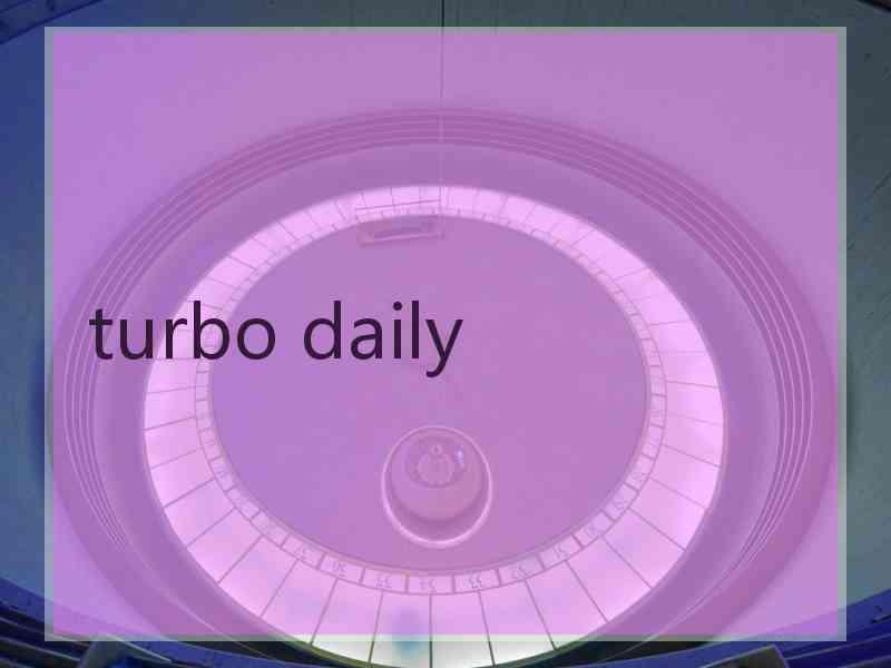 turbo daily