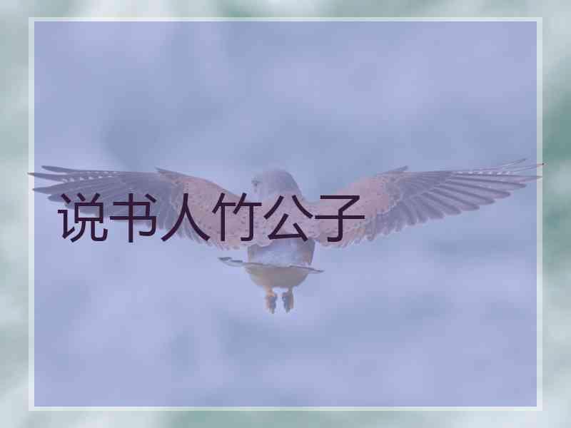 说书人竹公子