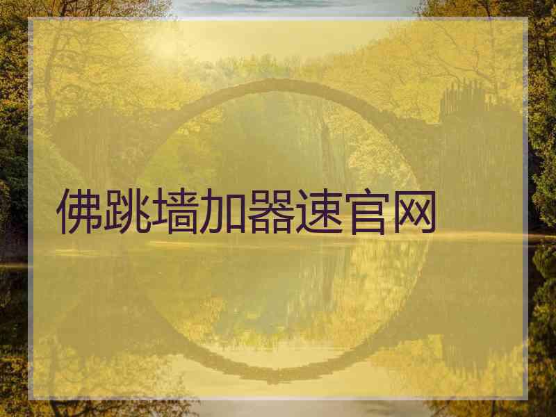 佛跳墙加器速官网