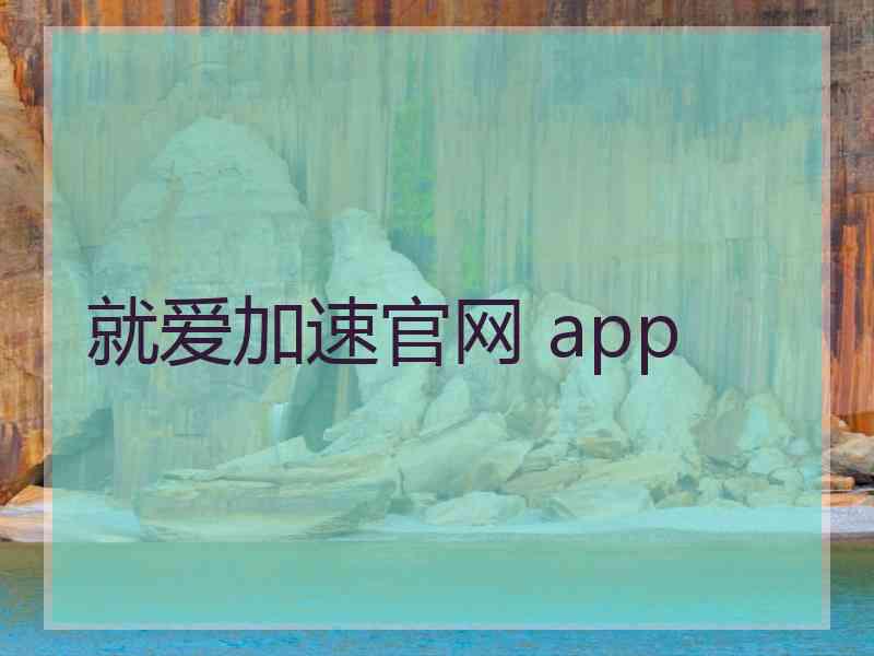 就爱加速官网 app