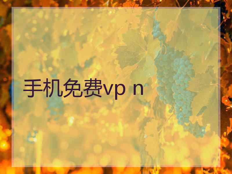 手机免费vp n