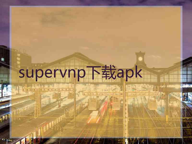 supervnp下载apk