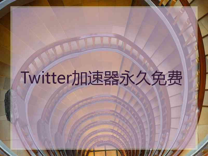 Twitter加速器永久免费