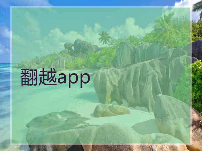 翻越app