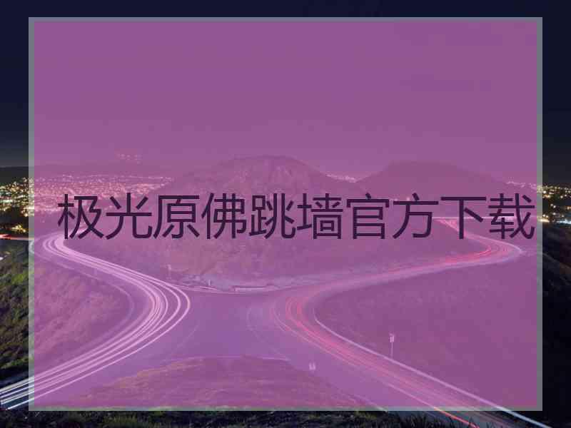 极光原佛跳墙官方下载