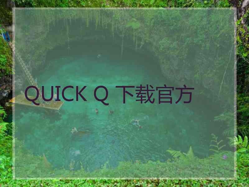 QUICK Q 下载官方