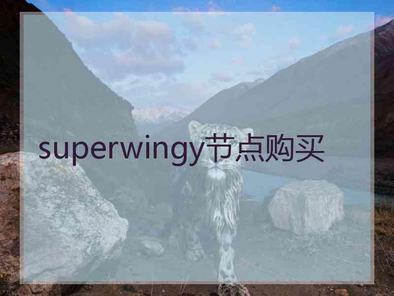 superwingy节点购买