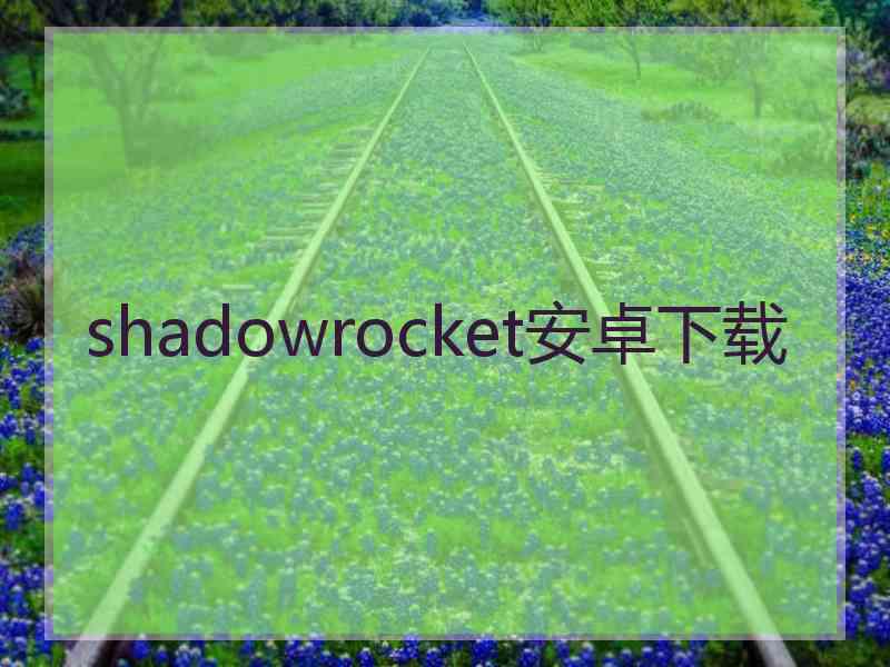 shadowrocket安卓下载