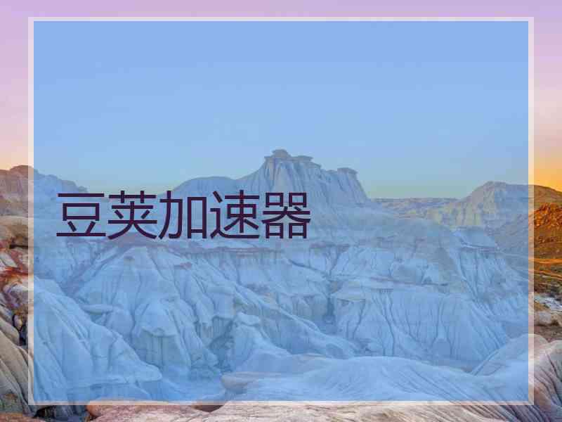 豆荚加速器