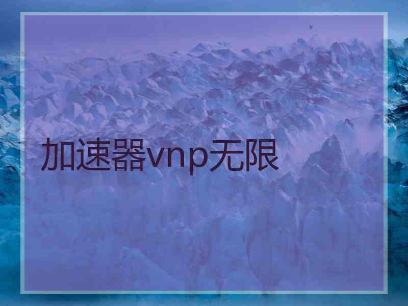 加速器vnp无限